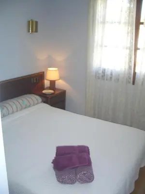 Cama o camas de una habitación en Apartamento S'Agaró Fagoi
