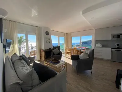 Una cocina o zona de cocina en Apartamento Piscis