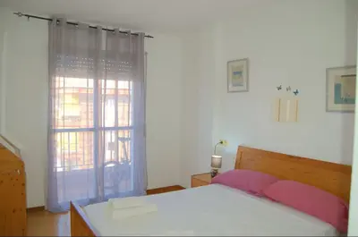Cama o camas de una habitación en Apartamento Jazmín