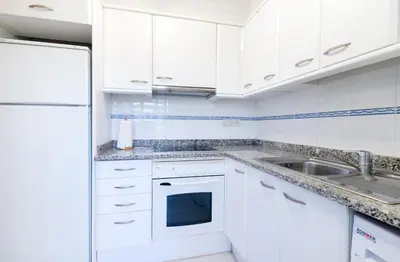 Una cocina o zona de cocina en Apartaments Ancora