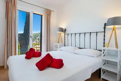 Cama o camas de una habitación en Casa Azul