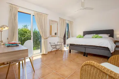 Cama o camas de una habitación en Casa Azul