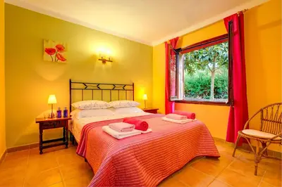 Cama o camas de una habitación en Níspero