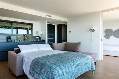 Cama o camas de una habitación en 
