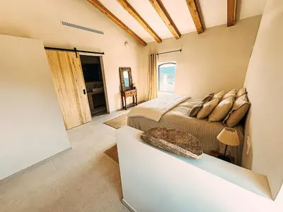 Cama o camas de una habitación en Mimosa Lodge