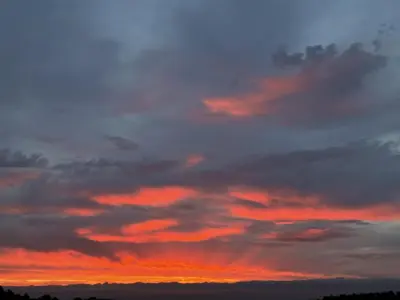 Amanecer o atardecer desde el bed & breakfast o alrededores