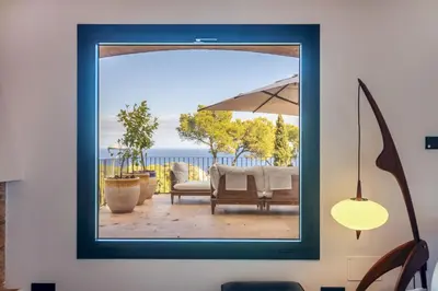 Paisaje cerca de esta villa