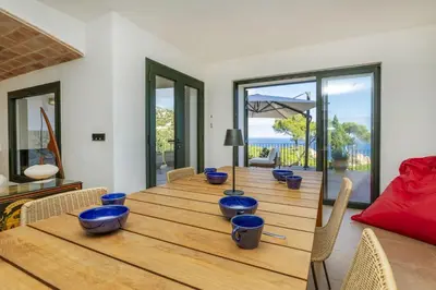 Paisaje cerca de esta villa