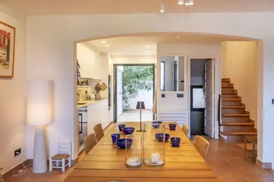 Una cocina o zona de cocina en Cala Nostra Bea