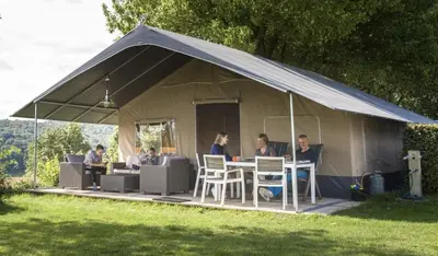 Plano de Camping Begur - De Luxe Safaritent