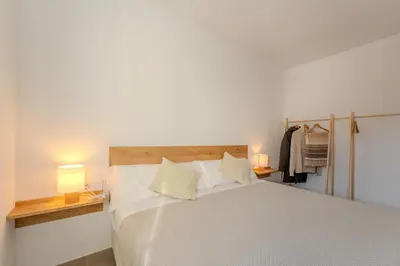 Cama o camas de una habitación en Casa Carmen Girona