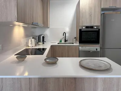 Una cocina o zona de cocina en Holiday Home Can Caritat by Interhome