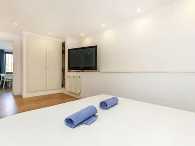 Cama o camas de una habitación en Holiday Home Julilou-2 by Interhome