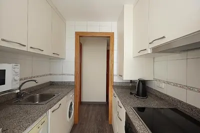 Una cocina o zona de cocina en Diamond Sea View