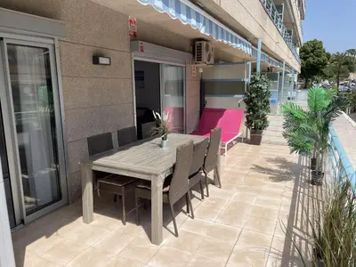 Un balcón o terraza de WELCS APARTAMENTO 290 PDA con piscina y vistas