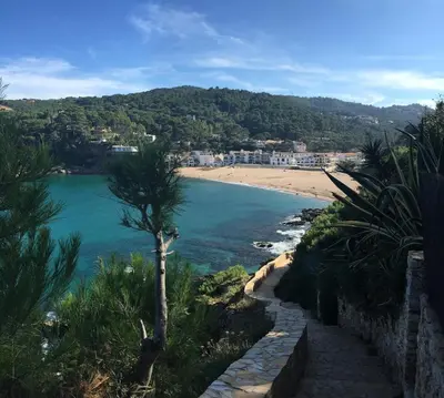 Paisaje cerca de esta villa