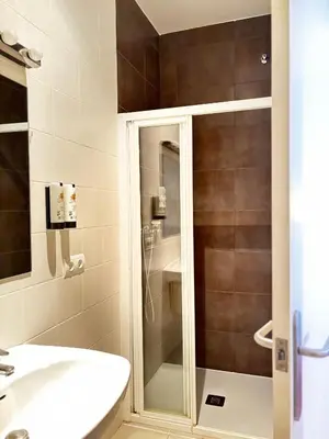 Un baño de Mas Ribas Hotel i Esdeveniments