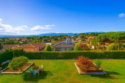 Paisaje cerca de esta villa