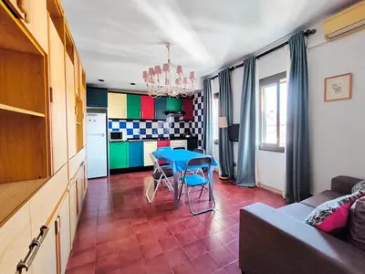 Zona de estar de Apartamento Canet de Mar Playa, Costa de Barcelona