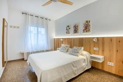 Cama o camas de una habitación en Vicenc