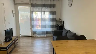 Una televisión o centro de entretenimiento en Lotus Estefanía