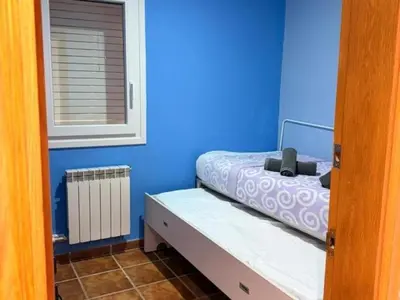Plano de Una casa ideal para familias o grupos de amigos