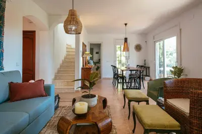 Zona de estar de Villa Relax