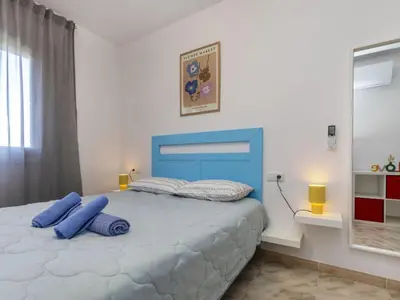 Cama o camas de una habitación en Apartment Costa Brava by Interhome