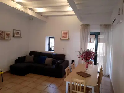 Zona de estar de Casa Bella, Your Catalan home between the sea and Barcelona