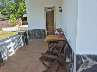 Un balcón o terraza de Villa Begonia