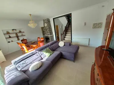 Zona de estar de Villa Begonia