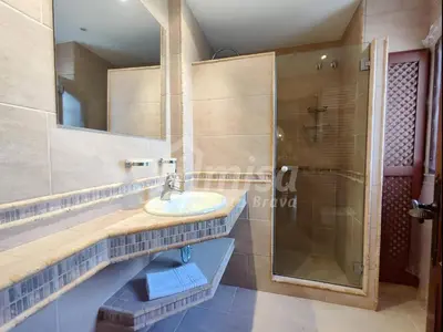 Un baño de Casa Monica