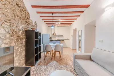 Una cocina o zona de cocina en Flateli Ballesteries - 34