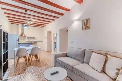 Zona de estar de Flateli Ballesteries - 34