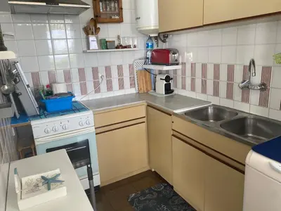 Una cocina o zona de cocina en apartamento con fantásticas vistas