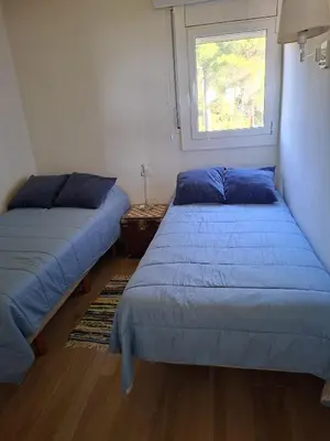 Cama o camas de una habitación en apartamento con fantásticas vistas