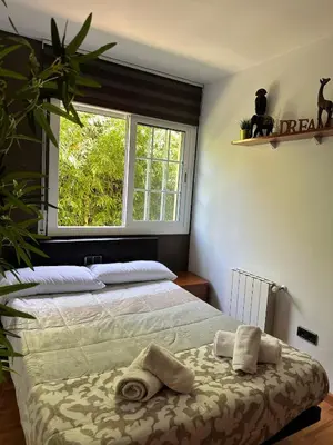 Cama o camas de una habitación en Seahomes Vacations - Charming House with Private Pool