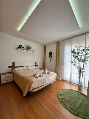 Cama o camas de una habitación en Seahomes Vacations - Charming House with Private Pool