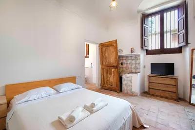 Cama o camas de una habitación en Can Cors