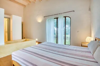 Cama o camas de una habitación en Duna