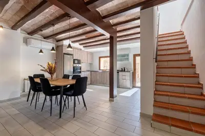 Una cocina o zona de cocina en Hauzify I La Caseta