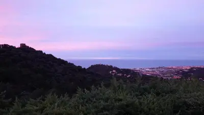 Paisaje cerca de esta villa
