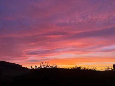 Amanecer o atardecer desde la villa o alrededores