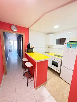 Una cocina o zona de cocina en Apartment 2 line to the sea