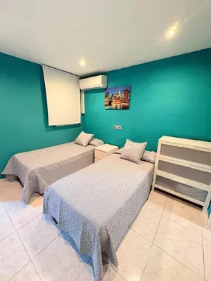 Cama o camas de una habitación en Apartment 2 line to the sea