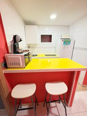 Una cocina o zona de cocina en Apartment 2 line to the sea