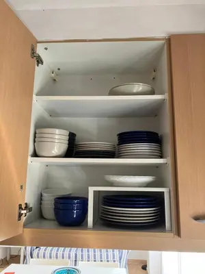 Una cocina o zona de cocina en Fenals Beach Penthouse