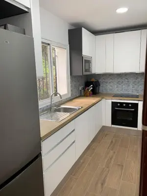 Una cocina o zona de cocina en Kerstin Bruns-Casa Elia