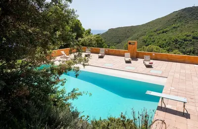 Piscina en o cerca de Large vacation home in Sa Tuna, 6 bedrooms