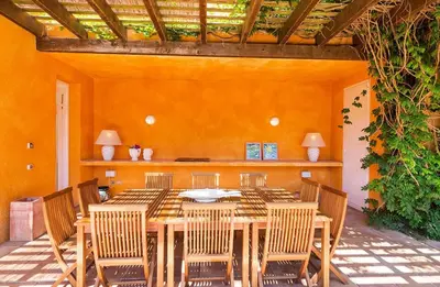 Plano de Large vacation home in Sa Tuna, 6 bedrooms